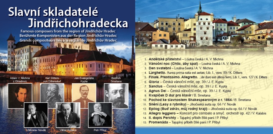 CD Slavní skladatelé Jindřichohradecka