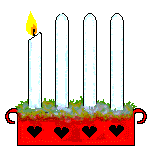 adventní obrázek - Adventní svíèky